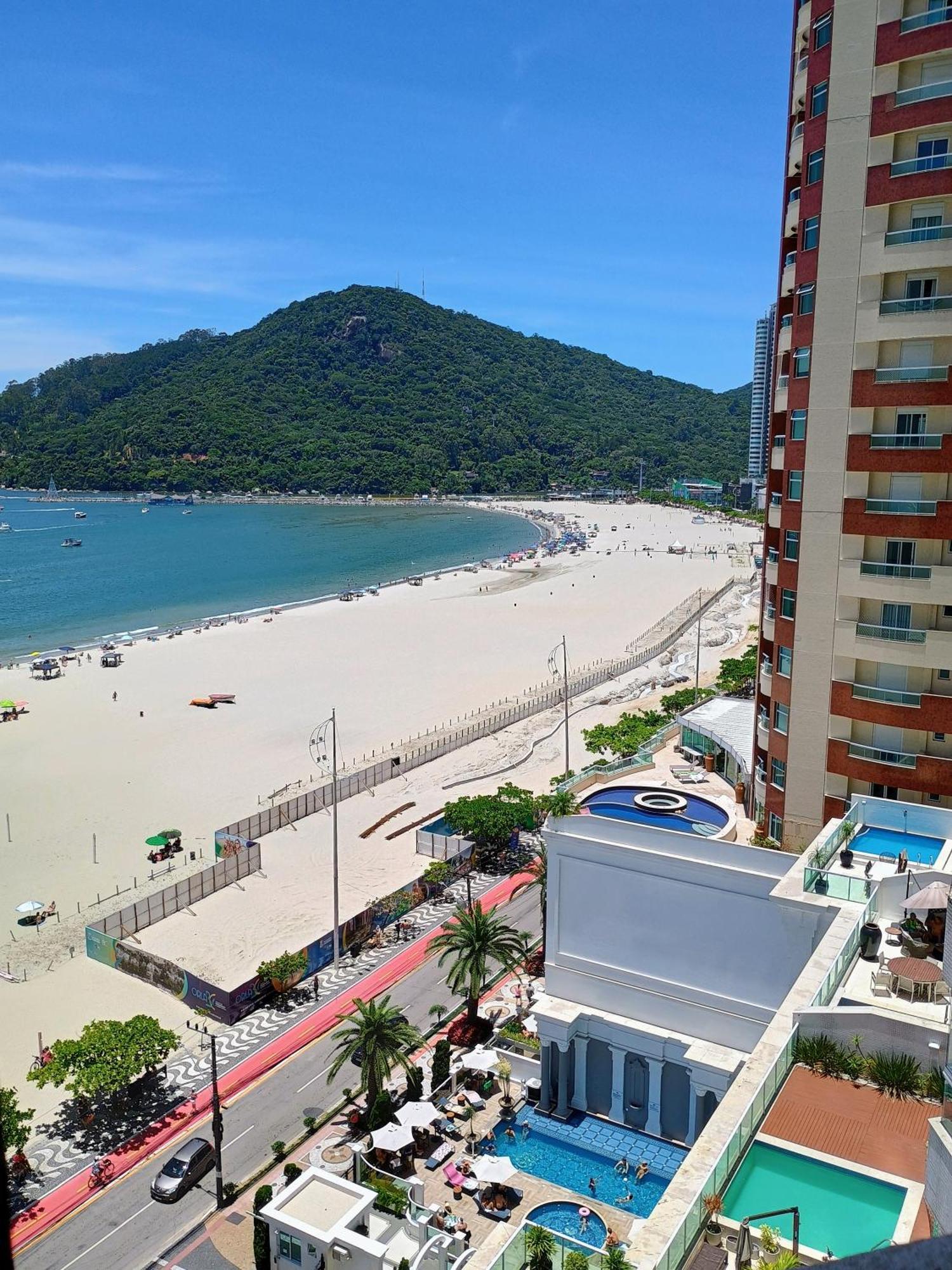 Апартаменты Excelente Ap Pe Na Areia Vista Mar Балнеариу-Камбориу Экстерьер фото